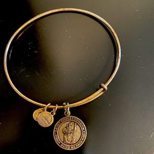 Alex and Ani Saint Christopher Charm Bangle